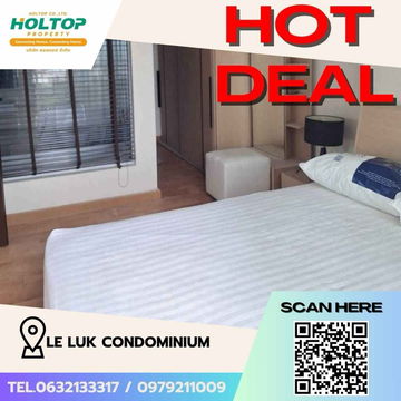 #Z1601 For rent Le luk Condominium