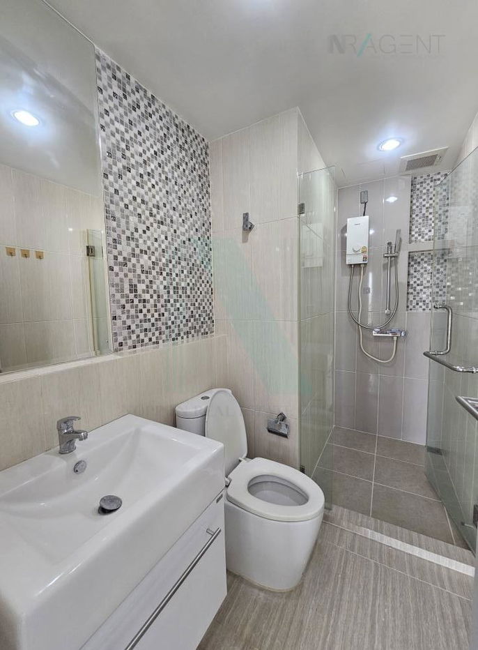รูป 🚩 ให้เช่าคอนโด ไลฟ์ รัชดาภิเษก อาคาร 1 ชั้น 12A 2 ห้องนอน ขนาด 65 ตรม ใกล้ โรบินสัน - รูปที่ 8/8