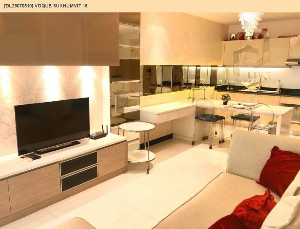 picture DL25070810 Condo for rent, Voque Sukhumvit 16 near BTS Asok, ready to move in, call urgently 0656133286 LineID @655ebbvc - 12/14