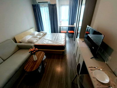 Condos for rent Bangkok : (LV1-117)(For Rent)🩵Ideo Ramkhamhaeng - Lam Sali Station🩵Call : 064-242-6068