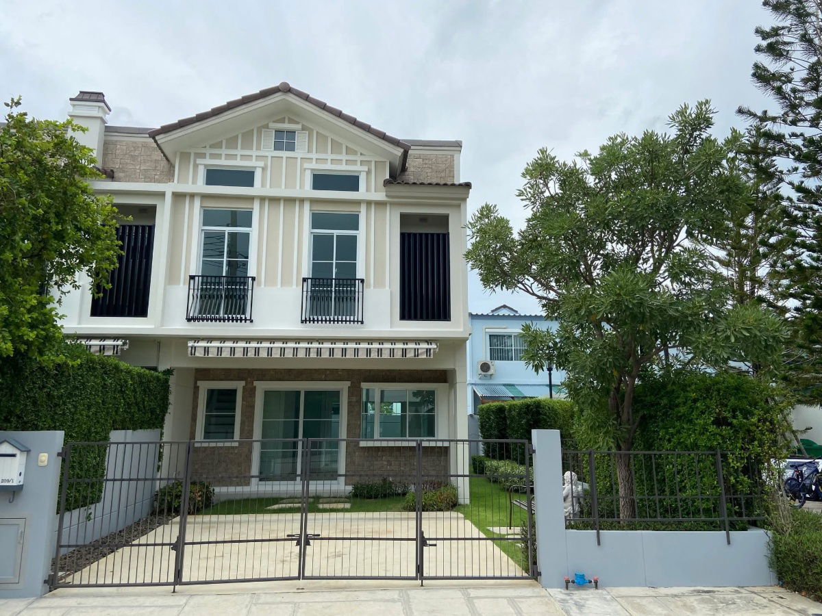 รูป P ขายบ้านเดี่ยว 2 ชั้นหมู่บ้านอินดี้ ศรีนครินทร์ - แพรกษา  32 ตารางวา - รูปที่ 1/7