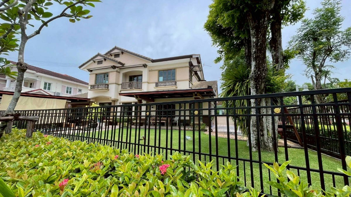 รูป ขายบ้านเดี่ยว มัณฑนา วัชรพล–รามอินทรา 1 ที่ดินใหญ่ 134 ตร.วา 3 ห้องนอน | 3 ห้องน้ำ ใกล้สวน 18.9ลบ. - รูปที่ 2/20
