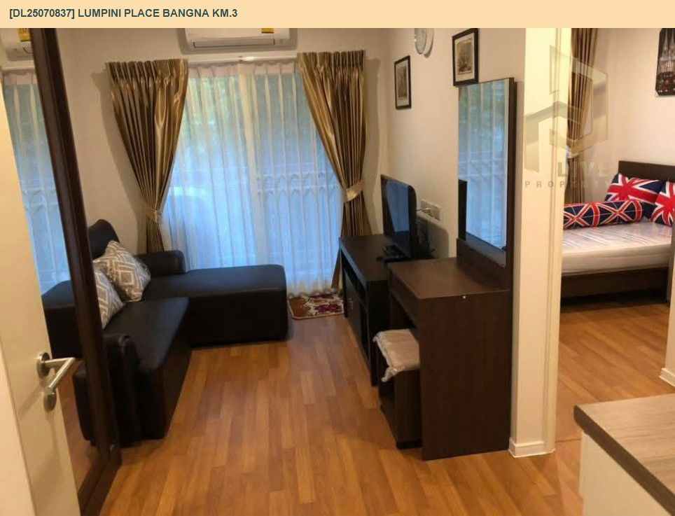 picture DL25070837 Condo for rent, Lumpini Place Bangna Km.3 near BTS Udom Suk, ready to move in, call urgently 0656133286 LineID @655ebbvc - 2/14