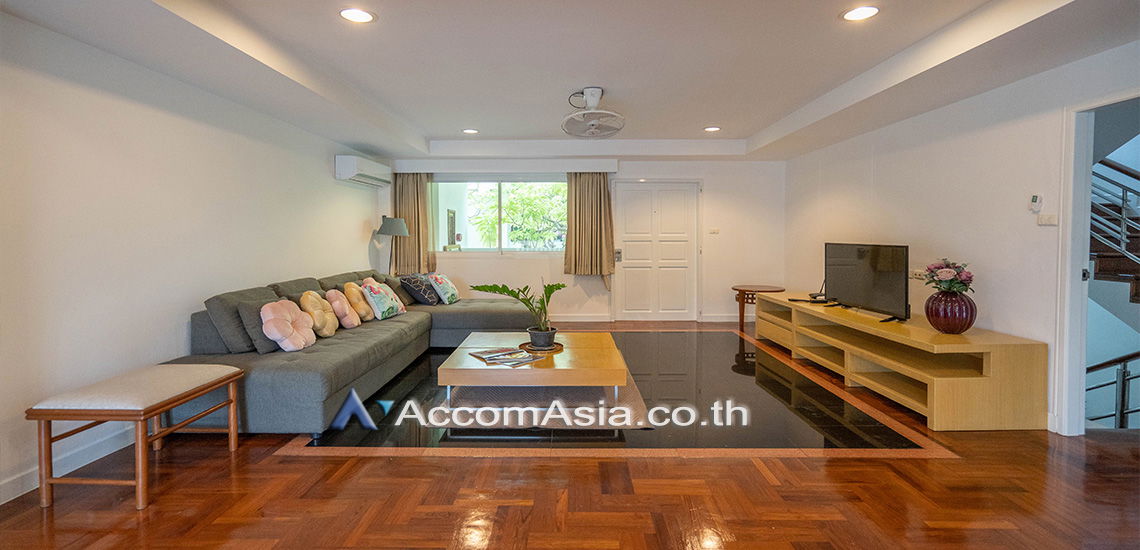 รูป 🔼🔽 AccomA 📩  Spacious house with light wood interiors and natural lighting in Sathorn (AA20501) - รูปที่ 2/19