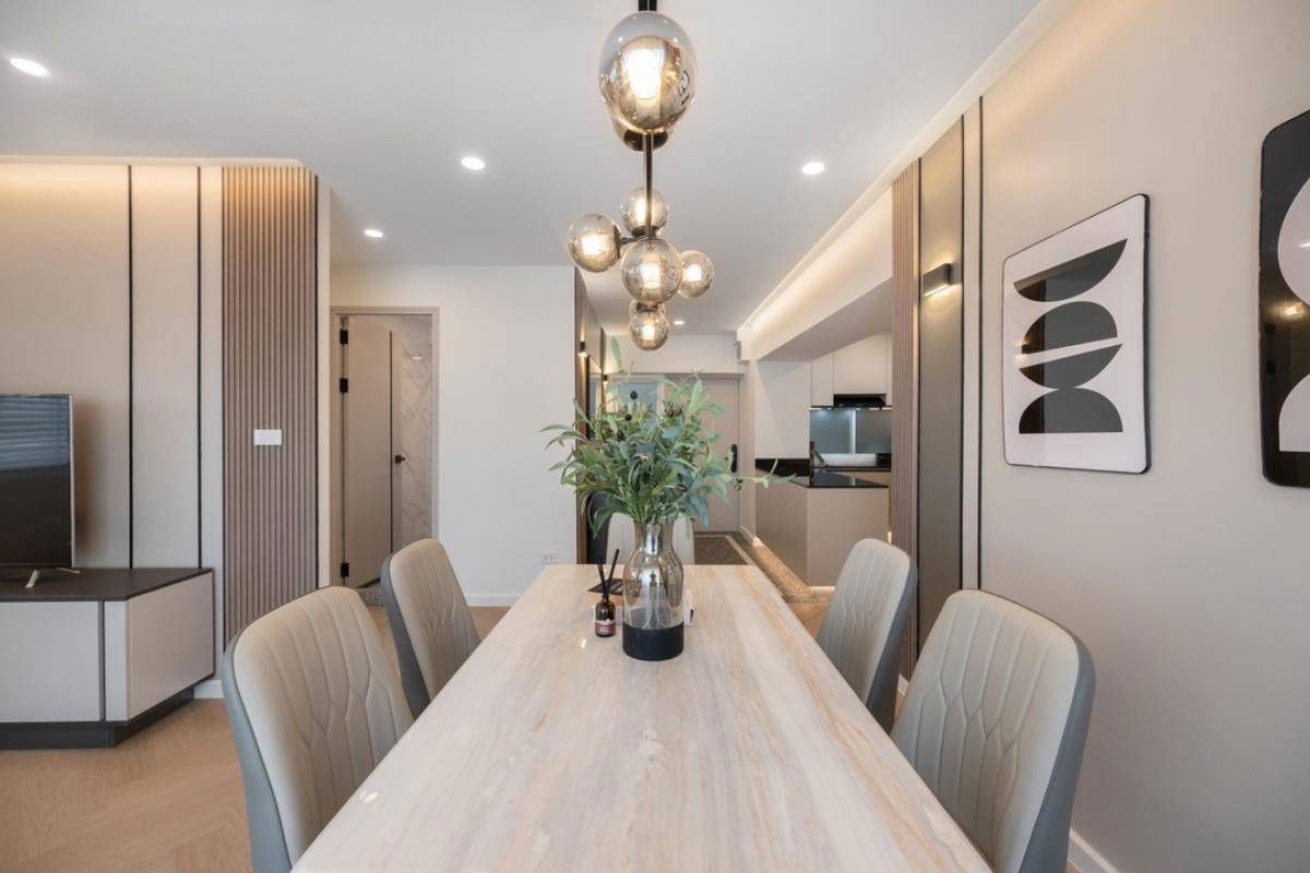 picture Condo for sale, Thonglor Tower, beautiful room in the heart of Thonglor, newly renovated, fully furnished, ready to move in. - 4/27