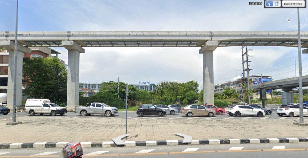 รูป P0185 ขายที่ดินแปลงใหญ่ ติด MRT ศรีอุดม | ติดถนนศรีนครินทร์และอุดมสุข ทำเลพัฒนาเชิงพาณิชย์ชั้นนำ - รูปที่ 6/10