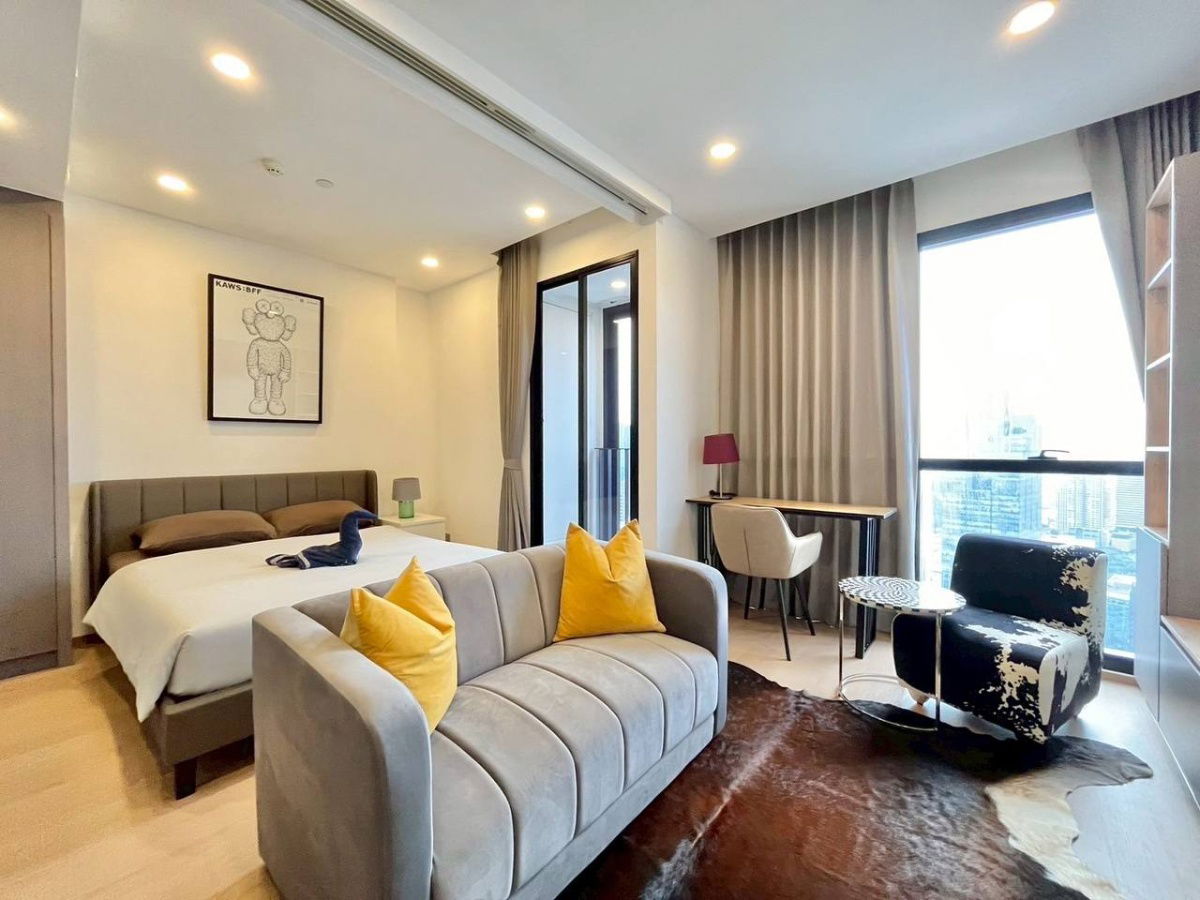รูป Ashton Chula Silom【𝐒𝐄𝐋𝐋 & 𝐑𝐄𝐍𝐓】🔥ดาร์กโทนหรูหราแบบเรียบแพง เหมาะกับคนเมืองมีสไตล์🔥  ติดต่อไลน์ไอดี: @hacondo - รูปที่ 2/10