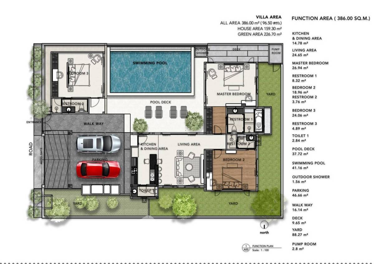 รูป บ้าน 3-ห้องนอน ที่ อินทิรา วิลล่าส์ 2 ใกล้ Chalong (ID 1492358) - รูปที่ 20/20