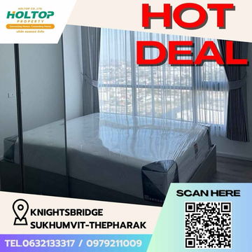 #Z1594 ให้เช่าคอนโด Knightsbridge Sukhumvit-Thepharak 