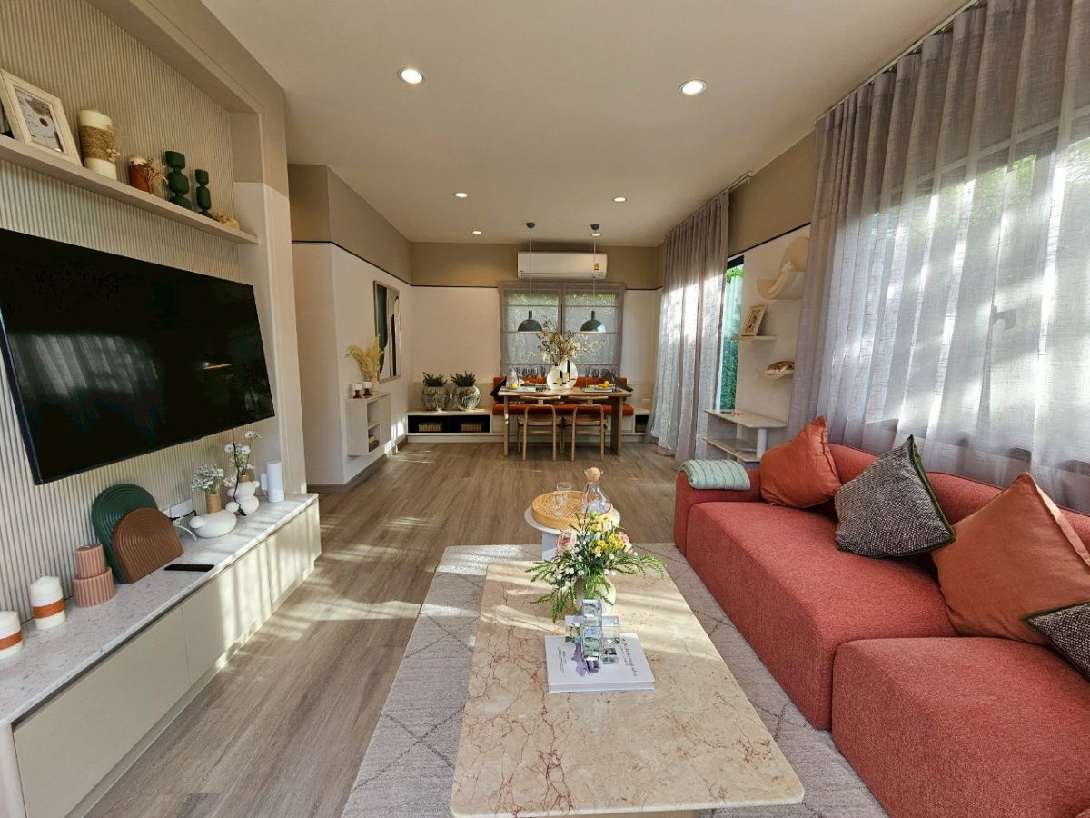 รูป บ้านใหม่ตกแต่งพร้อมอยู่ โครงการบ้านเดี่ยวและบ้านแฝด 2 ชั้นสไตร์  Modern Barn House - รูปที่ 2/10