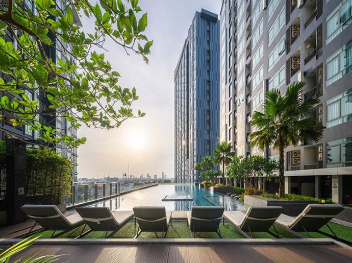 รูป 🌿 WS1702 [เช่า] Metro Sky ประชาชื่น 💰 เช่าเพียง 18,000 บาท/เดือน 📍 MRT บางซ่อน - รูปที่ 9/17