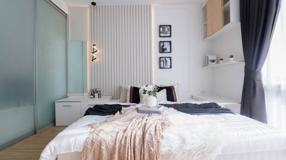 picture 🟢For Sale🟢 The Iris Rama 9 - Srinakarin, beautiful room, fully furnished📱ADD LINE @nathong97 (reply ⚡ 24 Hr) P672 - 13/17