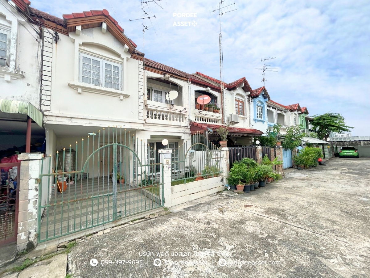 รูป ขาย!! หมู่บ้านบุญโต ปาร์ควิลล์ รัตนาธิเบศร์ (ขนาด 21 ตร.ว.) ซอยรัตนาธิเบศร์ 17 ใกล้ MRT สถานีบางกระสอ เพียง 400 ม. บางกระสอ เมืองนนทบุรี  - รูปที่ 20/23