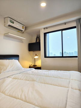 ECH250603 ปล่อยเช่า : คอนโด Srivara Mansion 2 ใกล้ MRT ห้วยขวาง เฟอร์เครื่องใช้ไฟฟ้าครบพร้อมอยู่