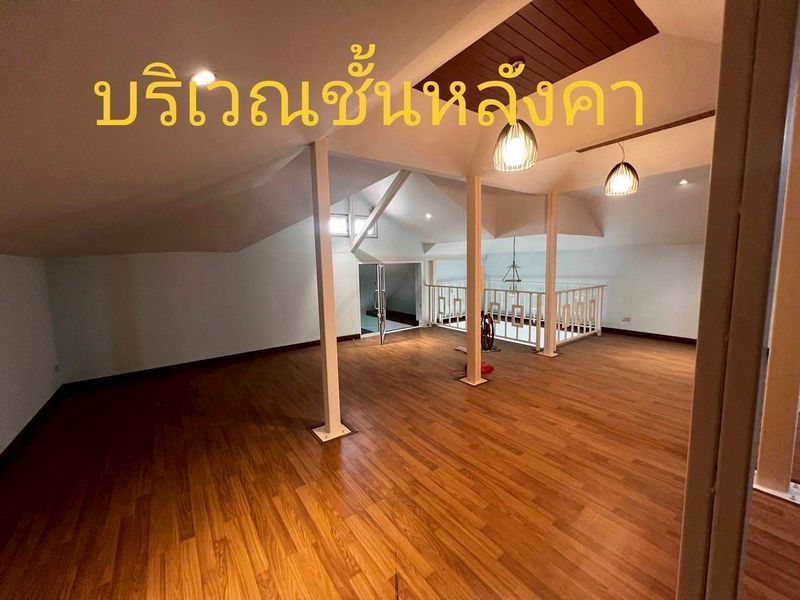 picture For sale: Large second-hand detached house with garden, shady, Nong Mon location, Chonburi - 9/18