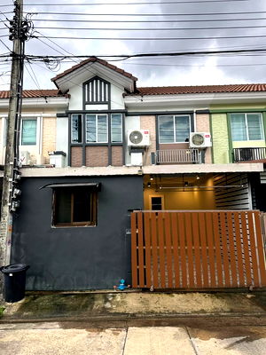 ทาวน์โฮม ม.นอร์ทกรุงเทพ วิทยาเขตสะพานใหม่ : ขายทาวน์เฮ้าส์ หมู่บ้านพฤกษาวิลล์ 37 ซอยเพิ่มสิน34 (N.1191)