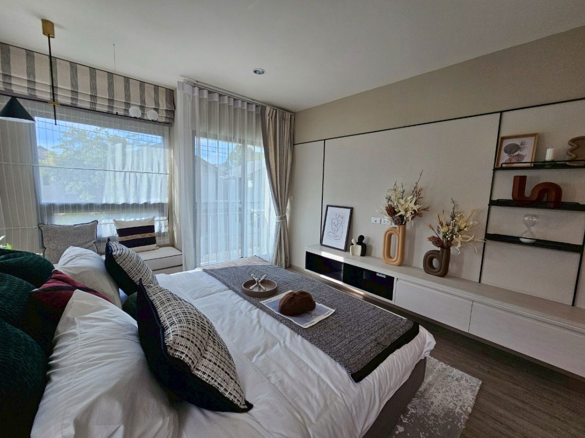 รูป บ้านใหม่ตกแต่งพร้อมอยู่ โครงการบ้านเดี่ยวและบ้านแฝด 2 ชั้นสไตร์  Modern Barn House - รูปที่ 6/10