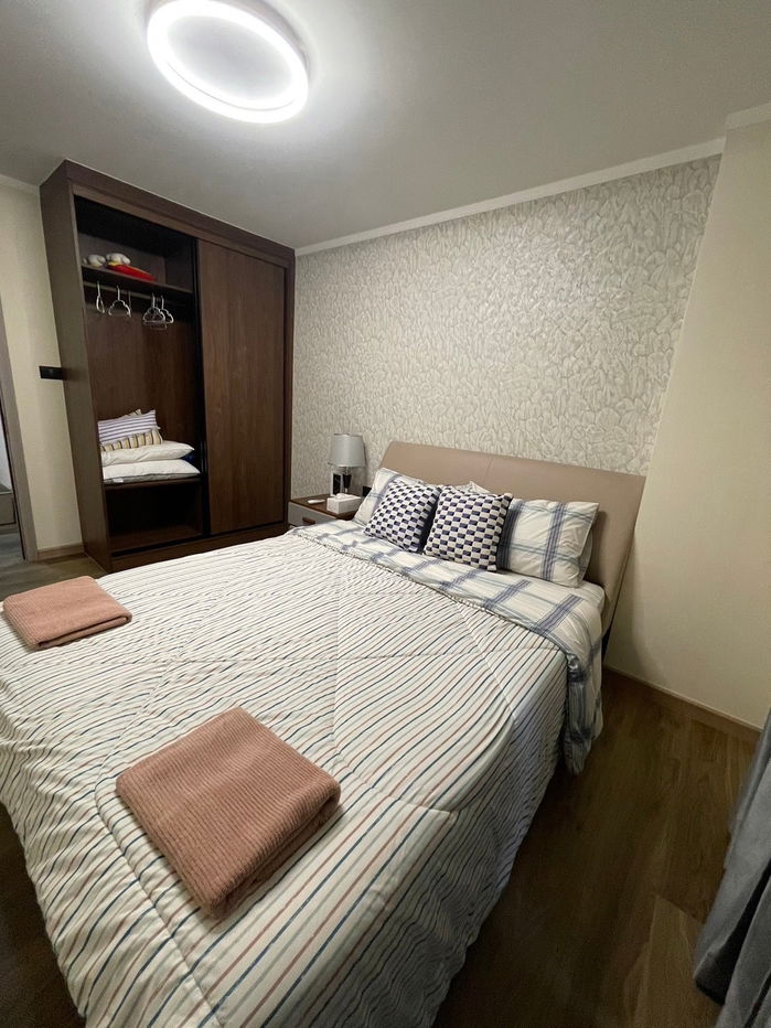 picture The One Chiang Mai condo Close to Central Festival Chiangmai ✅Building E, 2rd floor, 60.53 Sq.m ✅2 Bedrooms, 2 Bathrooms, ✅1 Living Room, cooking zone - 9/26