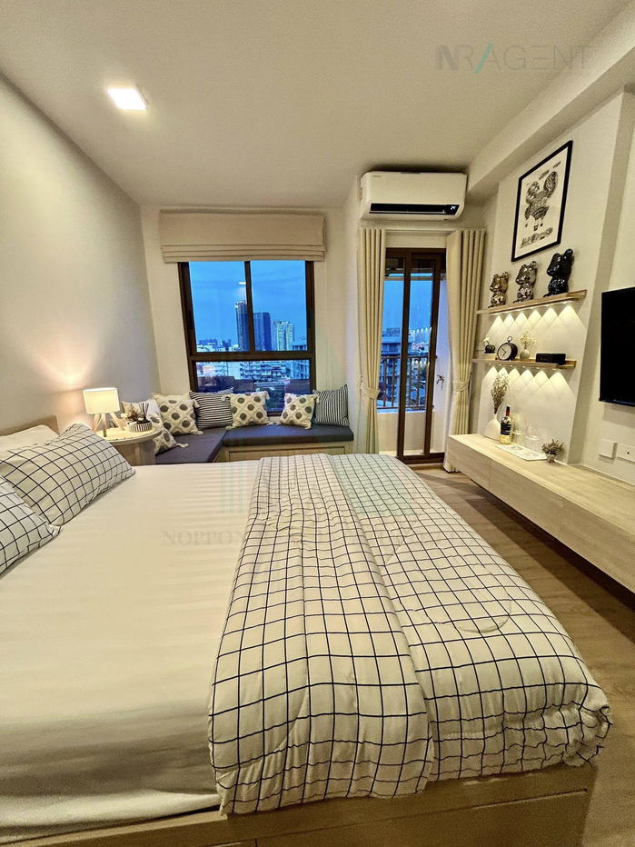 picture For Rent Condo QUINTARA MHy’ZEN PHROM PHONG Building 1, Floor 8,Studio, Room size 21 sqm - 1/8