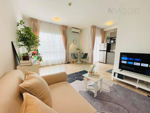 For Rent Condo PLUM CONDO BANGYAI STATION Building C, Floor 3,2 bedroom, 2 Bathroom, Room size 46.00 sqm