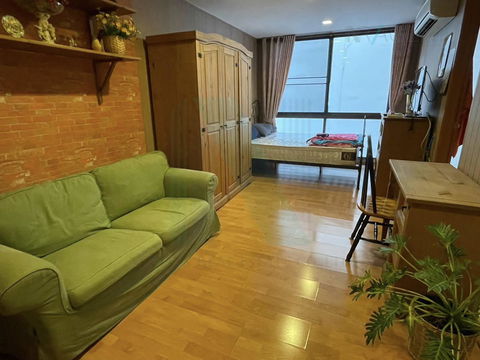 🎉 For Rent Condo XVI THE SIXTEENTH CONDOMINIUM Building 1, Floor 5,Studio, Room size 27 sqm
