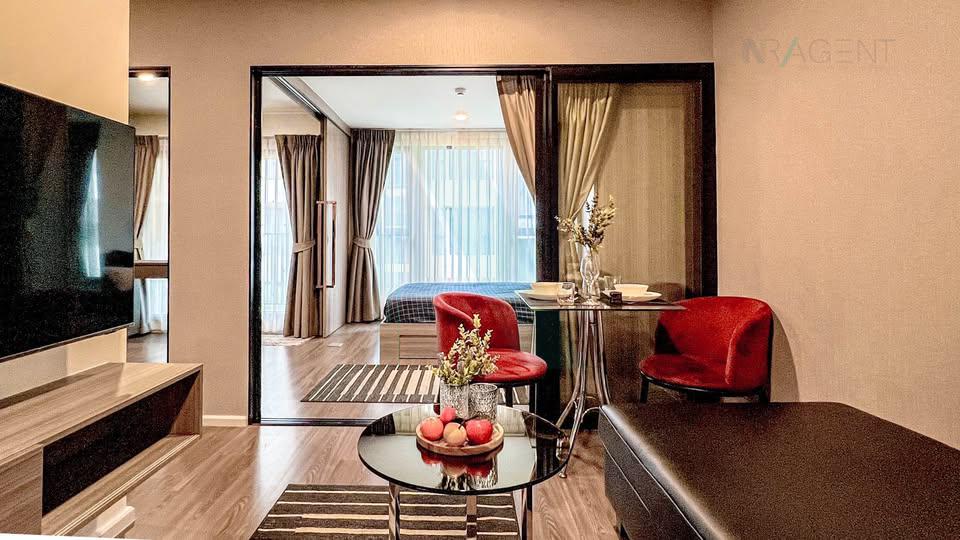 picture 🎉 For Rent Condo THE ORIGIN RAMINTRA 83 STATION Building D, Floor 4,1 bed room, Room size 34 sqm - 1/8