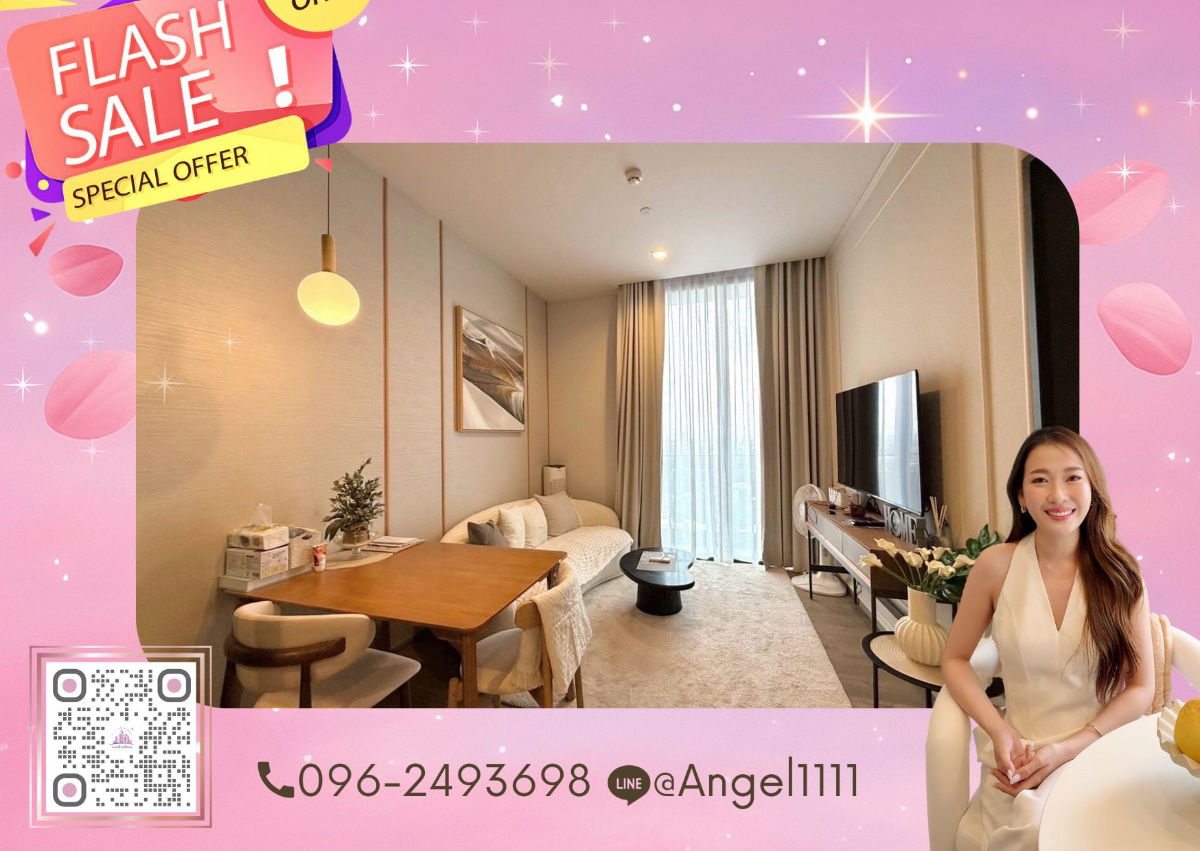 รูป ✨🦄 Ready to move 🦄✨ The Crest Park Residences เฟอร์ครบจบในที่เดียว โทร 096-2493698 (TCR0270) - รูปที่ 1/15