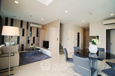 ดูเพล็กซ์ 2-ห้องนอน ที่ เดอะ เครสท์ สุขุมวิท 34 ใกล้ BTS ทองหล่อ (ID 1242392)