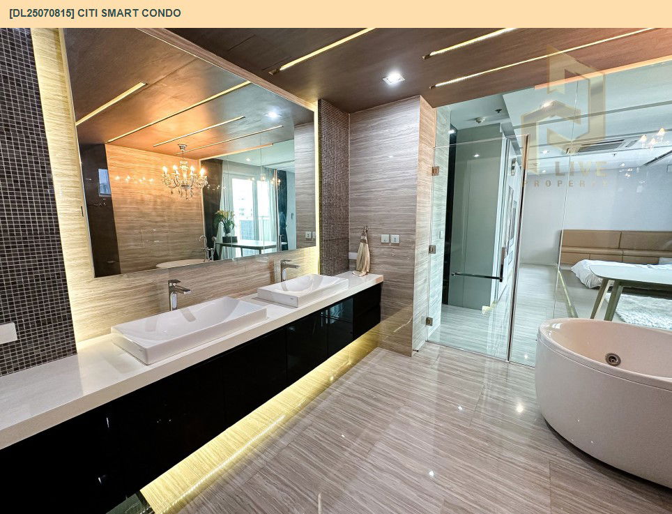 รูป DL25070815 ให้เช่าคอนโด ซิตี้ สมาร์ท คอนโด (Citi Smart Condo) ใกล้ BTS อโศก พร้อมเข้าอยู่ โทรด่วน 0638692663 LineID @655ebbvc - รูปที่ 11/31