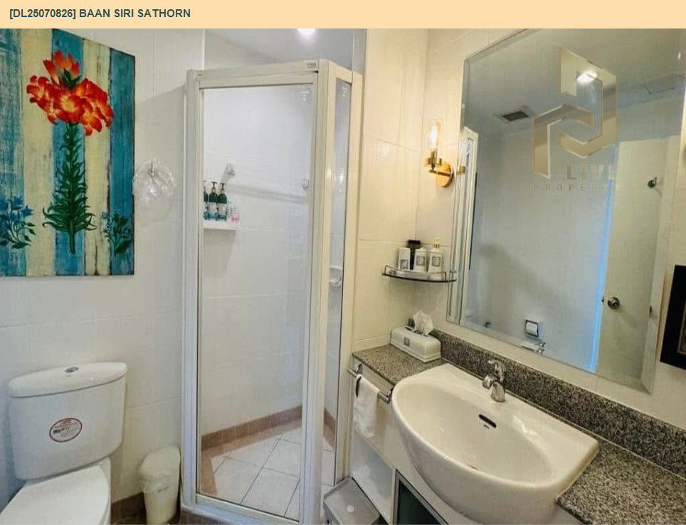picture DL25070826 Condo for rent, Baan Siri Sathorn near -, ready to move in, call urgently 0656133286 LineID @655ebbvc - 9/12
