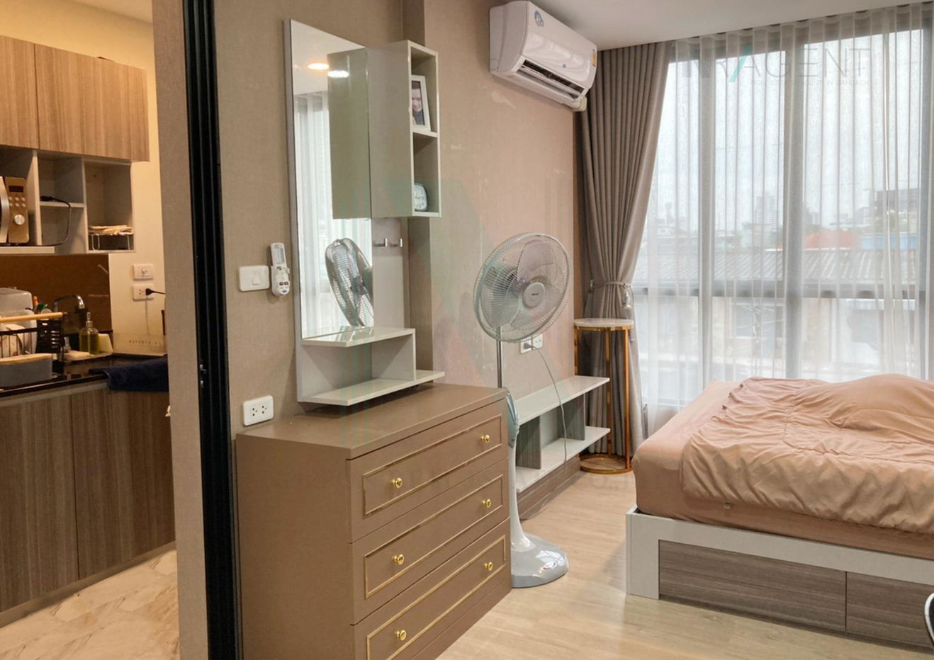 picture For Rent Condo THE CUBE URBAN SATHORN CHAN Building 1, Floor 4,1 bed room, Room size 28 sqm - 4/8