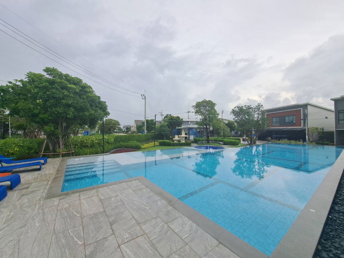 picture For sale: Semi-detached house in front of clubhouse!!! Modern Loft style, Siri Place project, Pracha Uthit 90 - 3/12