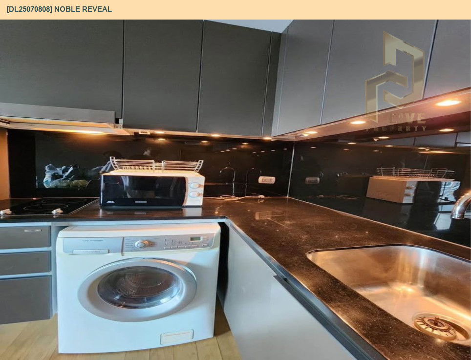 รูป MDL25070808 ให้เช่าคอนโด โนเบิล รีวิล (Noble Reveal) ใกล้ BTS เอกมัย พร้อมเข้าอยู่ โทรด่วน 0638692663 LineID @534wlwof - รูปที่ 11/12