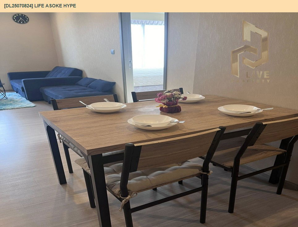 picture DL25070824 Condo for rent, Life Asoke Hype near MRT พระราม 9, ready to move in, call urgently 0656133286 LineID @655ebbvc - 6/20