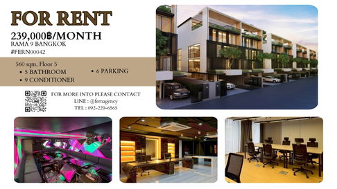 🔥 For Rent: The Element Rama 9 — Premium Home Office with Full Furnishings!