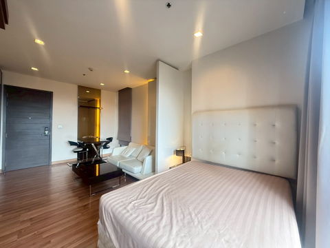 💫 Rare corner condo‼️ Ivy Ampio Ratchada, 12th floor, fully furnished, complete electrical appliances 💼