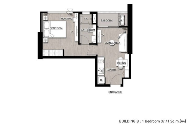 รูป #Z1623 ให้เช่าคอนโด The Saint Residences (Ladprao) - รูปที่ 8/8