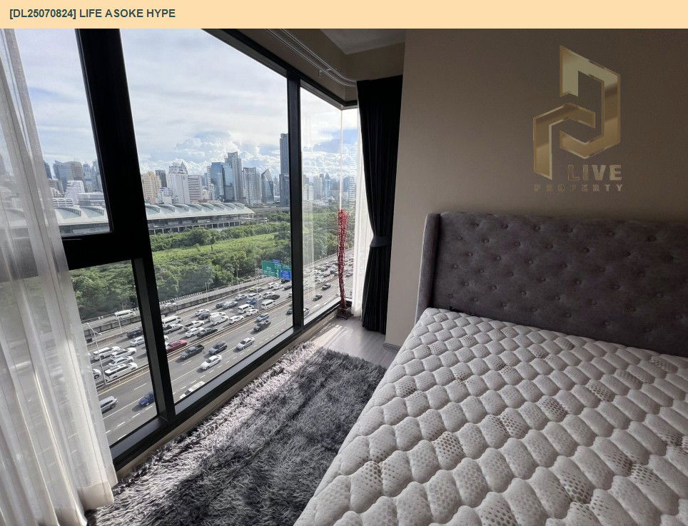 picture DL25070824 Condo for rent, Life Asoke Hype near MRT พระราม 9, ready to move in, call urgently 0656133286 LineID @655ebbvc - 18/20