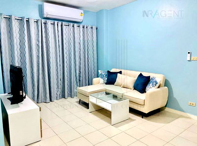 Condos for rent Bang Na : For Rent Condo BAAN SUAN LASALLE Building 7, Floor 8,2 bed room, Room size 60 sqm