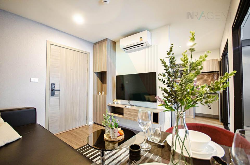 picture 🎉 For Rent Condo THE ORIGIN RAMINTRA 83 STATION Building D, Floor 4,1 bed room, Room size 34 sqm - 5/8