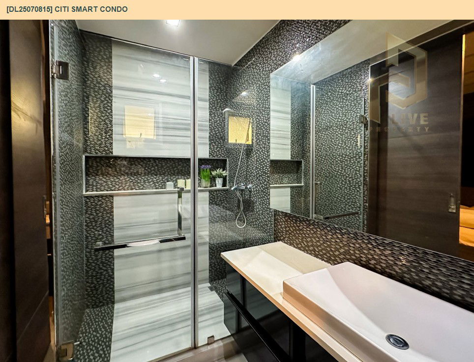 รูป DL25070815 ให้เช่าคอนโด ซิตี้ สมาร์ท คอนโด (Citi Smart Condo) ใกล้ BTS อโศก พร้อมเข้าอยู่ โทรด่วน 0638692663 LineID @655ebbvc - รูปที่ 10/31