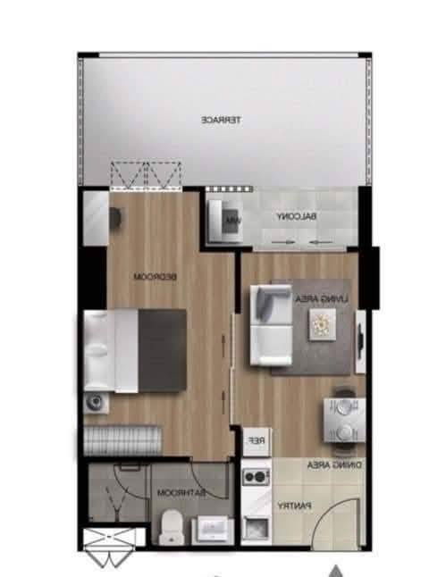 รูป 🏠RB19359 ให้เช่าถูกมาก📢เดอะริช สาทร - ตากสิน👉🏻แอดไลน์ @062mnigk( มี @ ด้วย) แอดมินตอบไว - รูปที่ 11/13