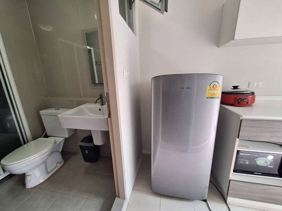 picture ✅For rent, D Condo Nim, 2nd floor, pool view, 30 sq m. ☎️064-792-4426 (Ben) - 4/14