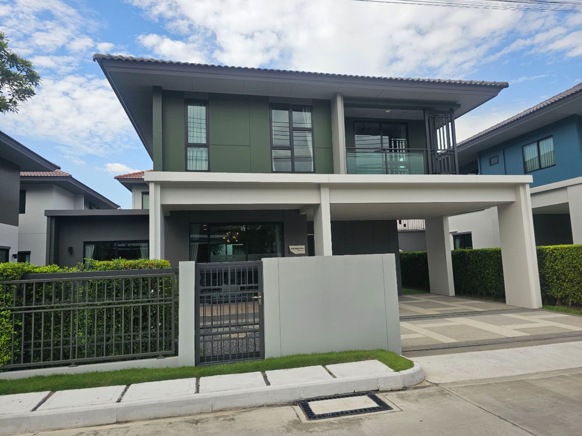 รูป บ้านพร้อมเฟอร์นิเจอร์  4 ห้องนอน 🏡 บ้านโล่งโปร่งสบาย ทั้งทำงานและใช้ชีวิต 📍 สะดวก BTSสถานีคูคต  ติดถนนลำลูกกา [ เศรษฐสิริ วงแหวน-ลำลูกกา ]  - รูปที่ 5/16