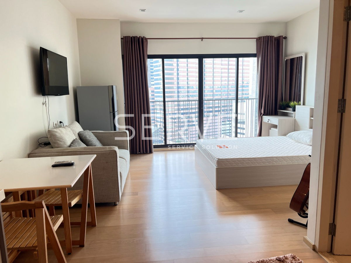 รูป 🔥19K/Mo ห้องสตูดิโอ กั้นเป็นสัดส่วน เฟอร์จัดเต็ม ห้องพร้อมอยู่ คอนโด ทำเลดีเดินทางง่าย ใกล้ BTS อารีย์   @   Noble Reform  - รูปที่ 1/9
