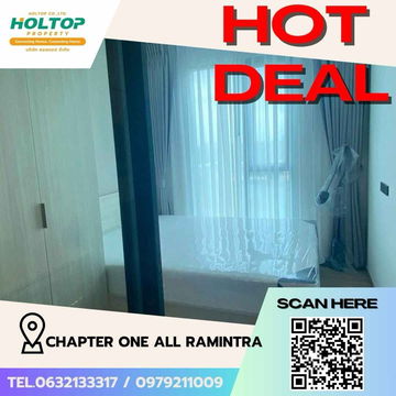 #Z1621 Condo for rent Chapter One All Ramintra