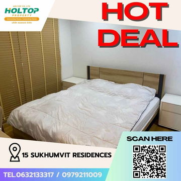 #Z1593 ให้เช่าคอนโด 15 Sukhumvit Residences