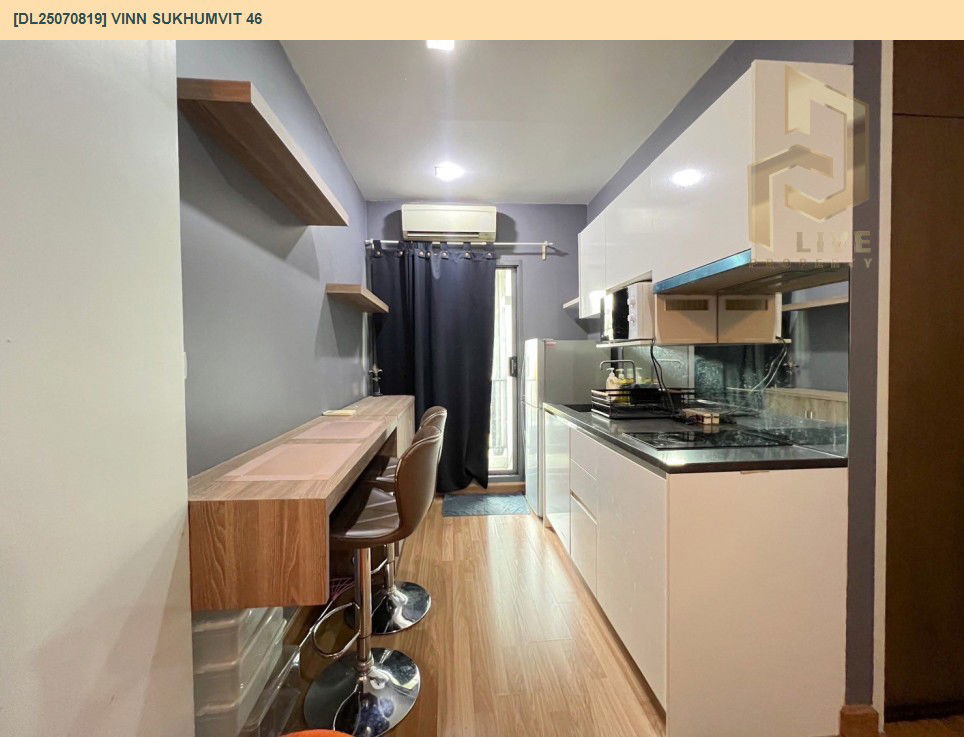 รูป MDL25070819 ให้เช่าคอนโด วินน์ สุขุมวิท 46 (Vinn Sukhumvit 46) ใกล้ BTS พระโขนง พร้อมเข้าอยู่ โทรด่วน 0638692663 LineID @534wlwof - รูปที่ 10/13