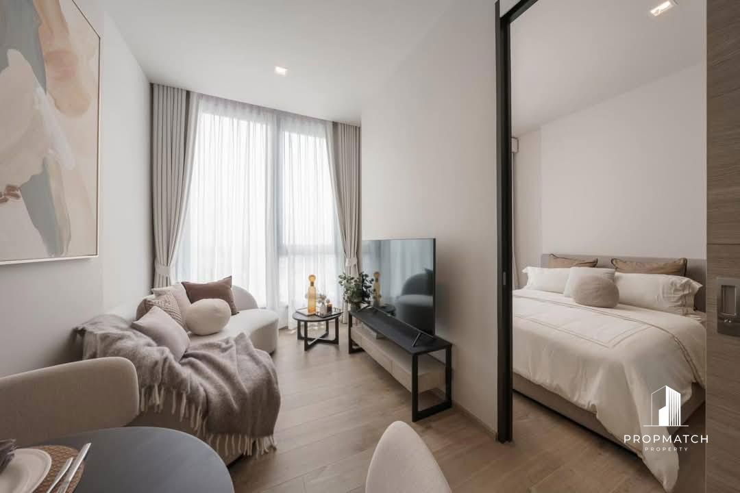 รูป  ✨Flash Deal ✨ The Crest Park Residences ( 1Bed 1Bath 35SQM.) พร้อมอยู่ ! เพียง 6,750,000 บาท Tel.0981315848 @propmatch - รูปที่ 2/5