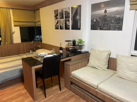 For rent !!  Ivy Ratchada  | 12K. per month |  1Bed 1Bath  | 31 sq.m.  7th Floor | MRT-Sutthisan